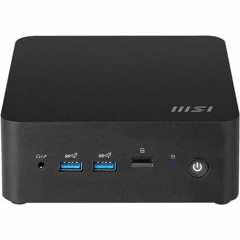 MSI MSI Cubi NUC 13MQG-202BUS barebone mini PC Core i7-1365U 10-core DDR5 64GB 120W — product photo