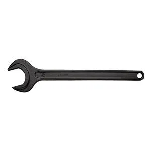 Facom 45.46 open-end wrench, black oxide finish, 46mm head, 15 inch length