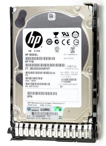 HP HP 765455-B21 2TB 7200 RPM SATA 6.0Gb/s 2.5" SC 512e laptop hard drive — product photo