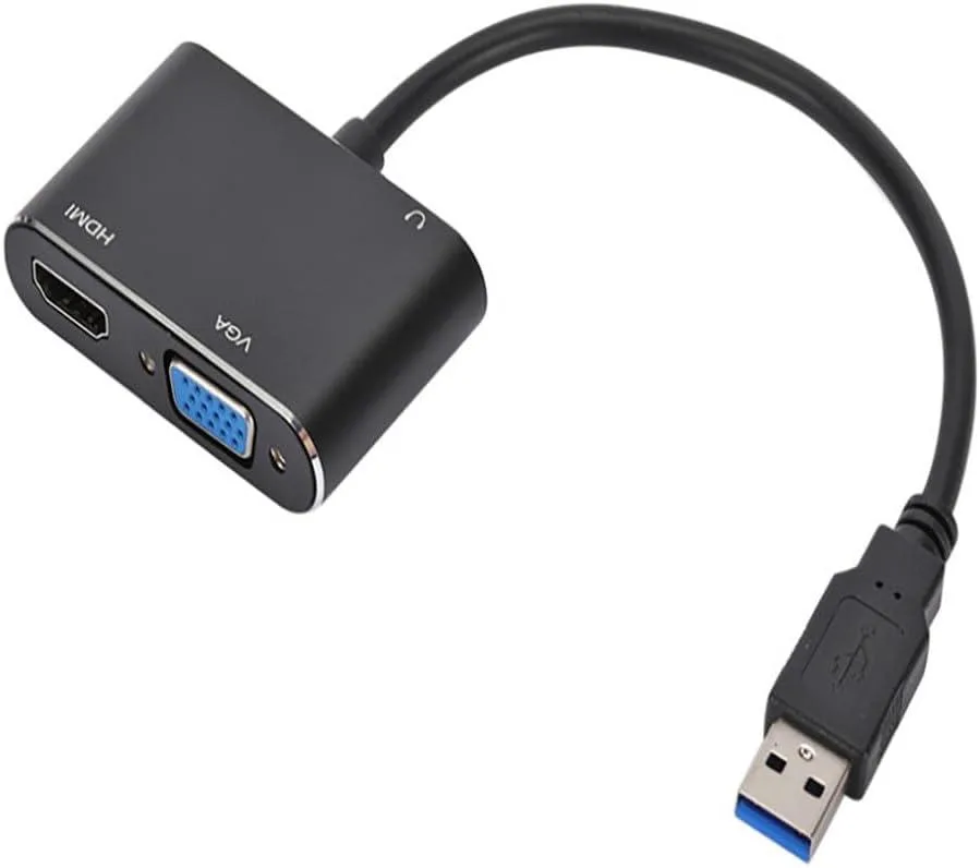 Boxwave Boxwave USB to HDMI VGA 3.5mm Audio Adapter 1080P — product photo