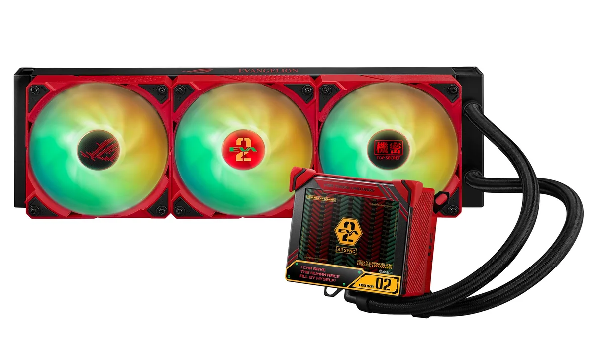 ASUS ASUS ROG Ryujin III 360 ARGB EVA-02 EDITION 90RC00L3-M0AAY0 liquid cooler — product photo