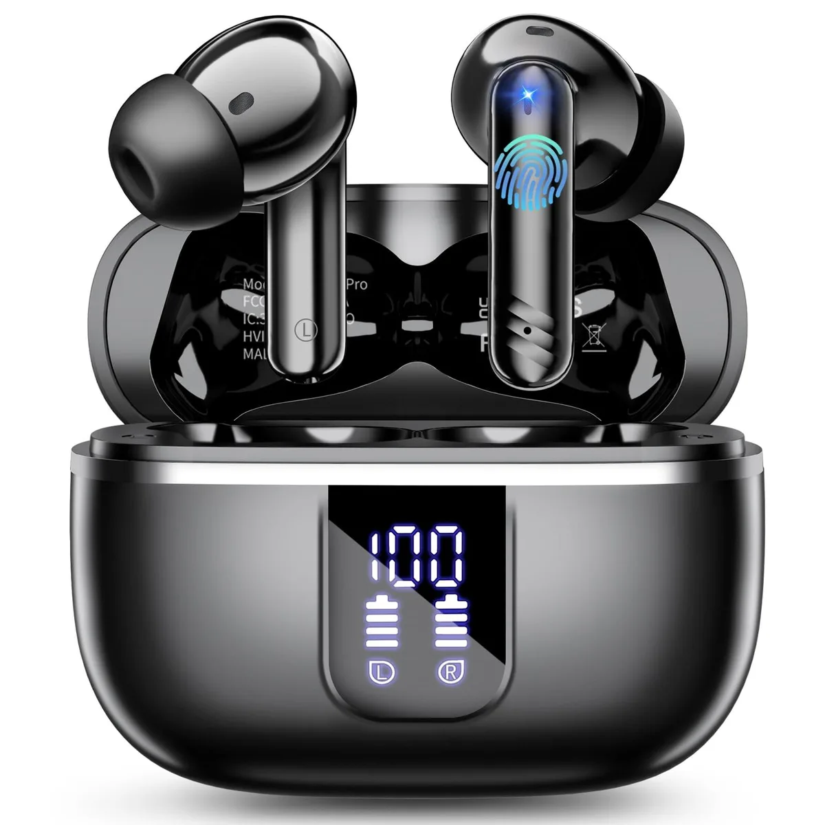 No Sew No Sew W70 Pro Bluetooth 5.4 In-Ear Headphones 46H Black — product photo