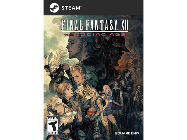 SQUARE ENIX USA SQUARE ENIX USA SE191 Final Fantasy XII The Zodiac Age downloadable game — product photo