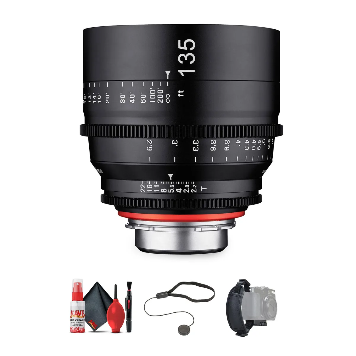Rokinon Rokinon Xeen 135mm T2.2 Cine Lens Nikon F Mount Bundle — product photo
