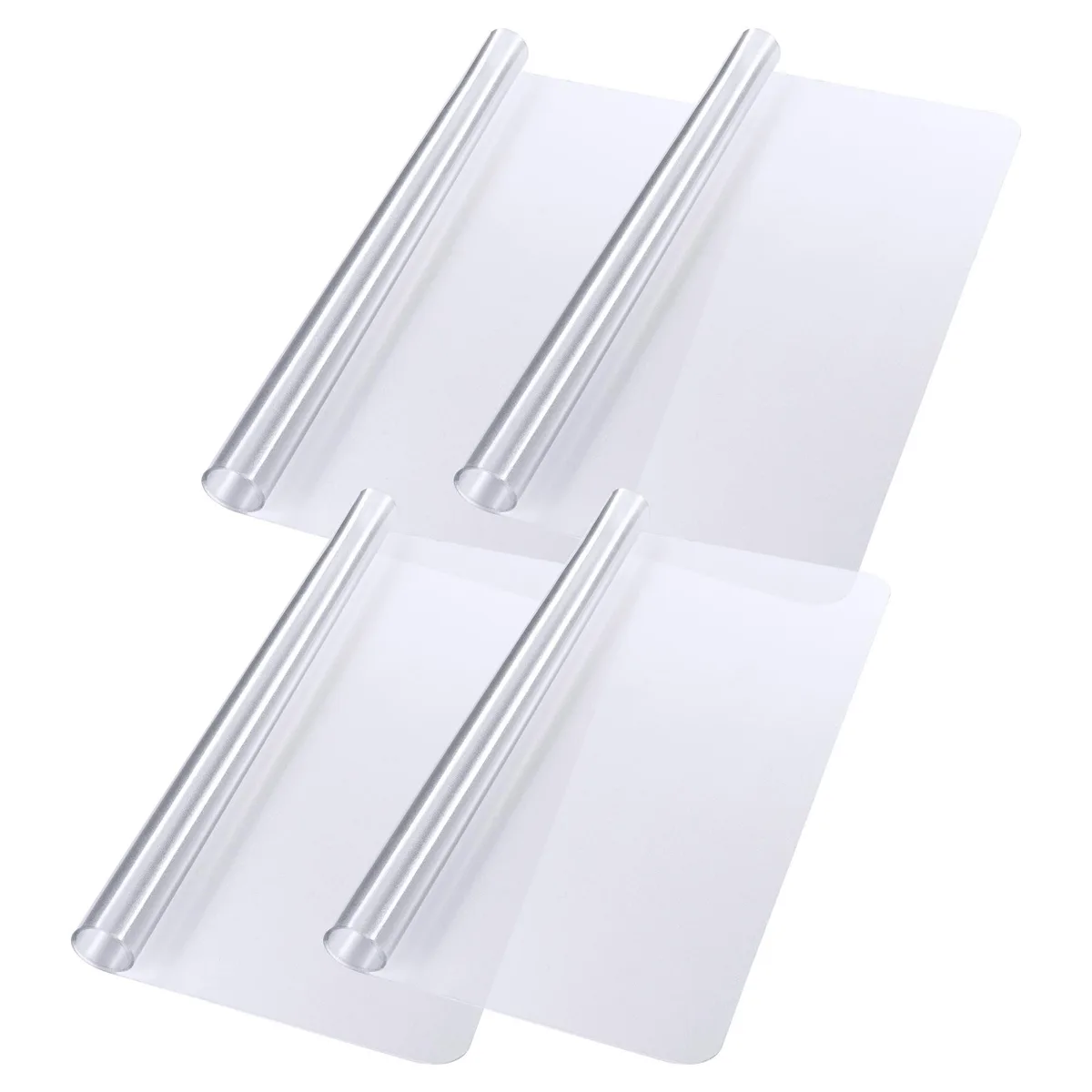 Yescom USA, Inc. Yescom USA, Inc. Clear Office Chair Mat 60"x46" 4PCS 1/16" Thick PVC Floor Protector — product photo