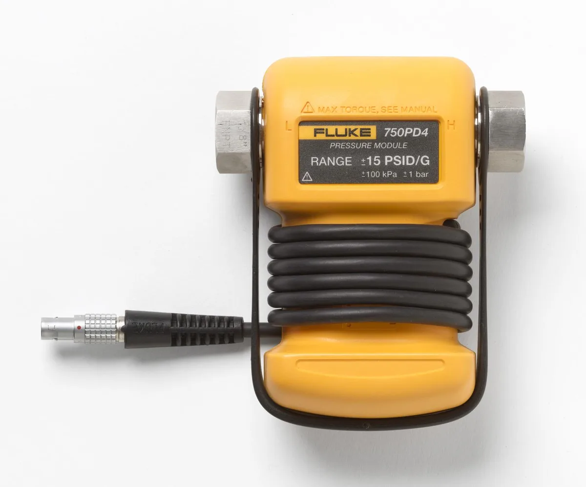 Fluke 750P27 stainless steel pressure module 0 to 300 psi