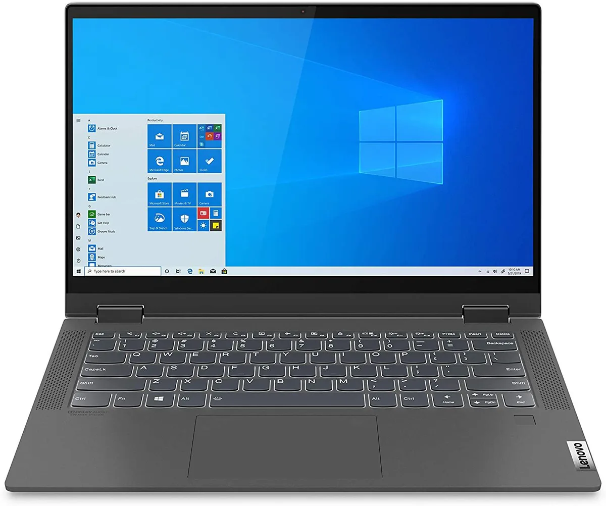 Lenovo Lenovo Flex 5 14 2-in-1 laptop AMD Ryzen 5 5500U 16GB 256GB 82HU00JWUS — product photo