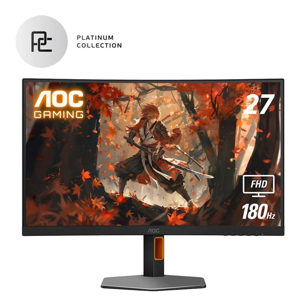 AOC Monitors AOC Monitors C27G4M 27" 180Hz curved gaming monitor — product photo