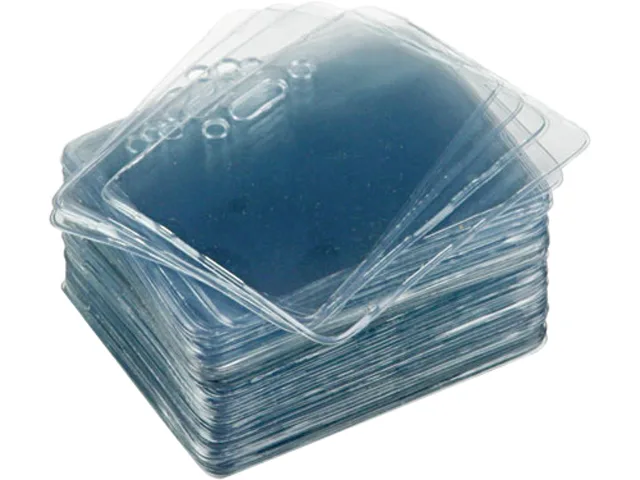 Advantus Advantus 75450 Horizontal Proximity Badge Holder Clear 50 Pack 3.38 x 2.38 — product photo