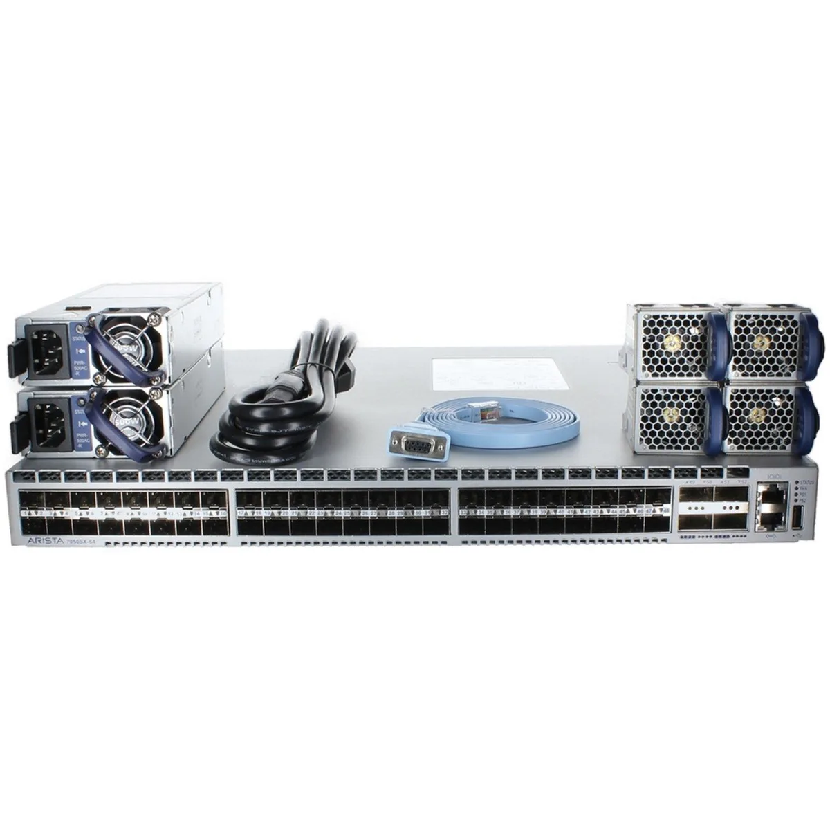 Arista Networks, Inc. Arista Networks DCS-7050SX-64-R network switch 48x10GbE SFP+ 4x40GbE QSFP+ rear-to-front airflow — product photo