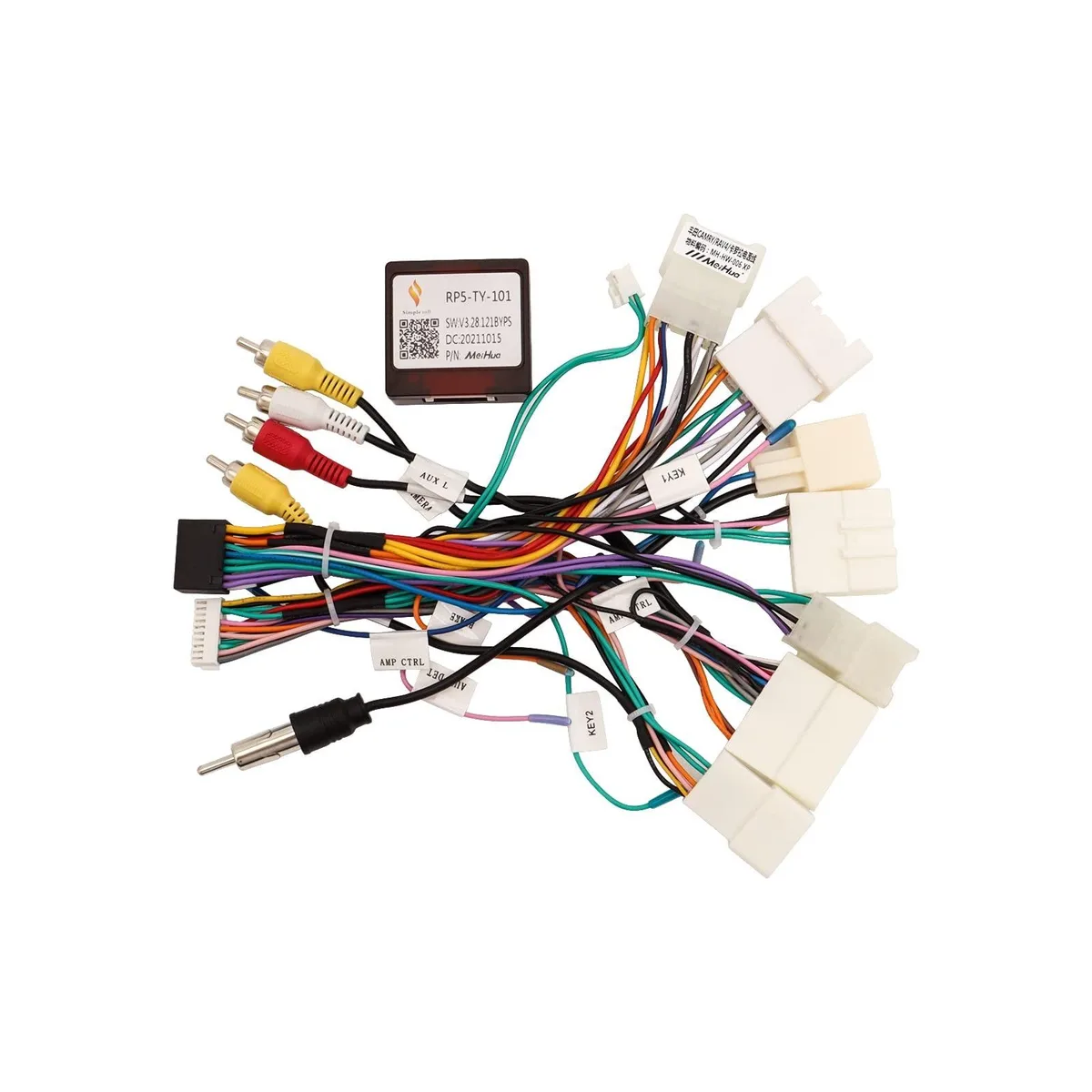 V2 Technologies V2 Technologies 16-pin CANBUS adapter for Toyota 2 in 1 accessory — product photo