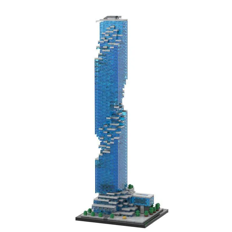 ZITIANYOUBUILD ZITIANYOUBUILD MOC-174819 1/800 Bangkok Landmark Building Blocks 1839PCS — product photo