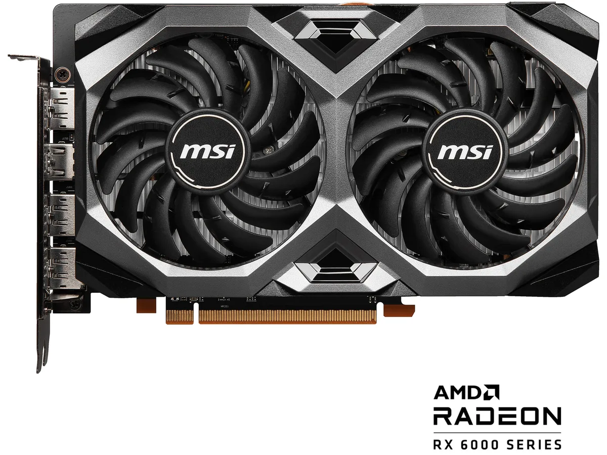 MSI MSI RX6600XTMECH2X8GOCV1 graphics card — product photo