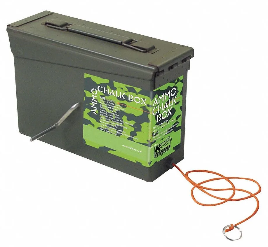 KRAFT TOOL KRAFT TOOL GG302 Chalk Line 150 ft 4.7625 mm Poly Cord — product photo