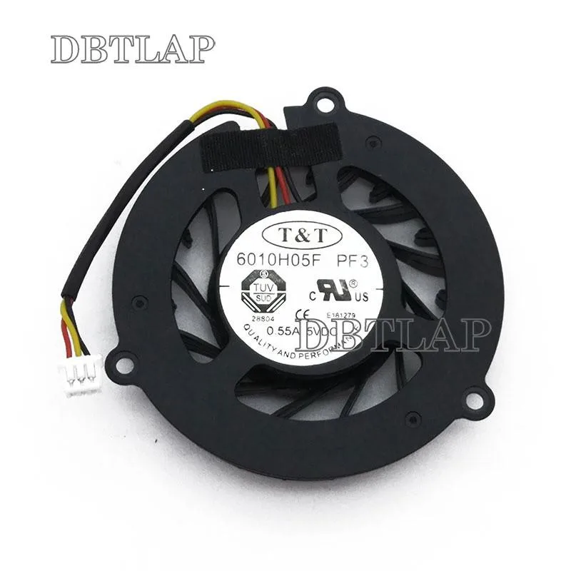 DBTLAP DBTLAP Laptop CPU Fan for MSI VR200 V120 T&T 6010H05F PF3 msi-6837d LG E500 — product photo