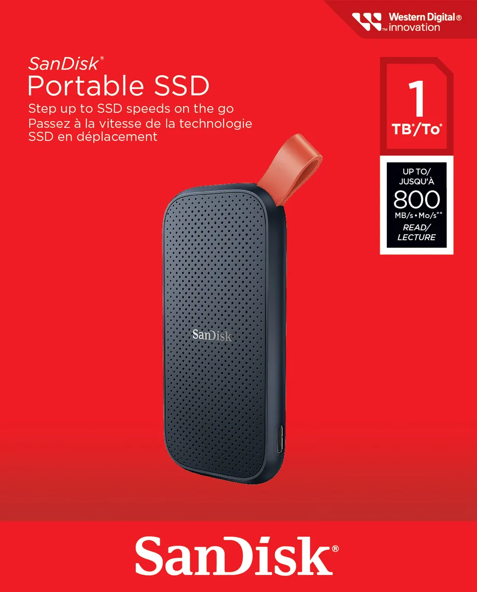 SanDisk SanDisk SDSSDE30-2T00-G26 2TB portable SSD — ภาพสินค้า