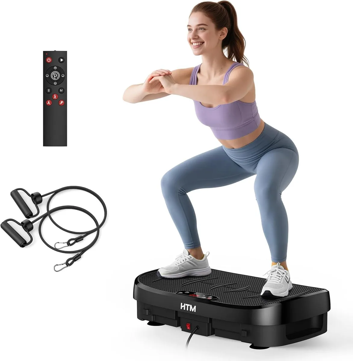 TAURKENAM TAURKENAM Vibration Plate 330lbs 120 Speed Levels — product photo