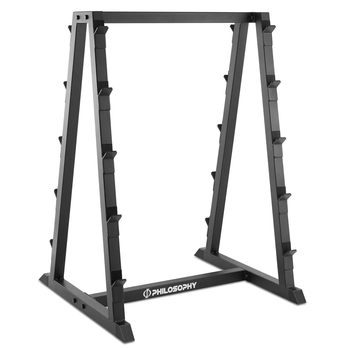 Philosophy Gym Philosophy Gym 10-Bar Fixed Barbell Weight Rack 1100LB — product photo