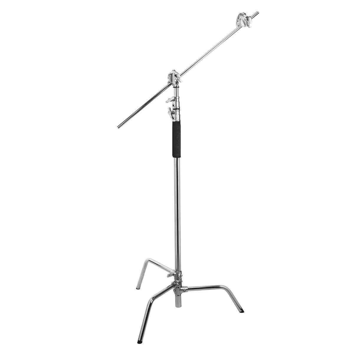 Flashpoint Brand Flashpoint 10' C Stand Kit with Turtle Base, 40" Grip Arm, Chrome — product photo