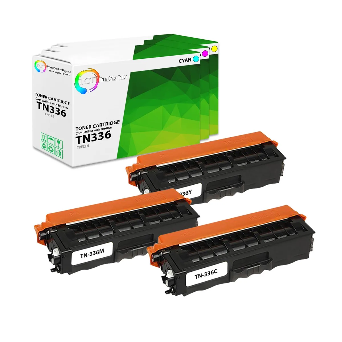 True Color Toner True Color Toner TN-336 Color 3-Pack 3500 Pages — product photo