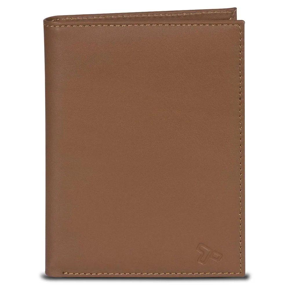 Travelon Travelon 72881 RFID Leather Passport Wallet Saddle — product photo