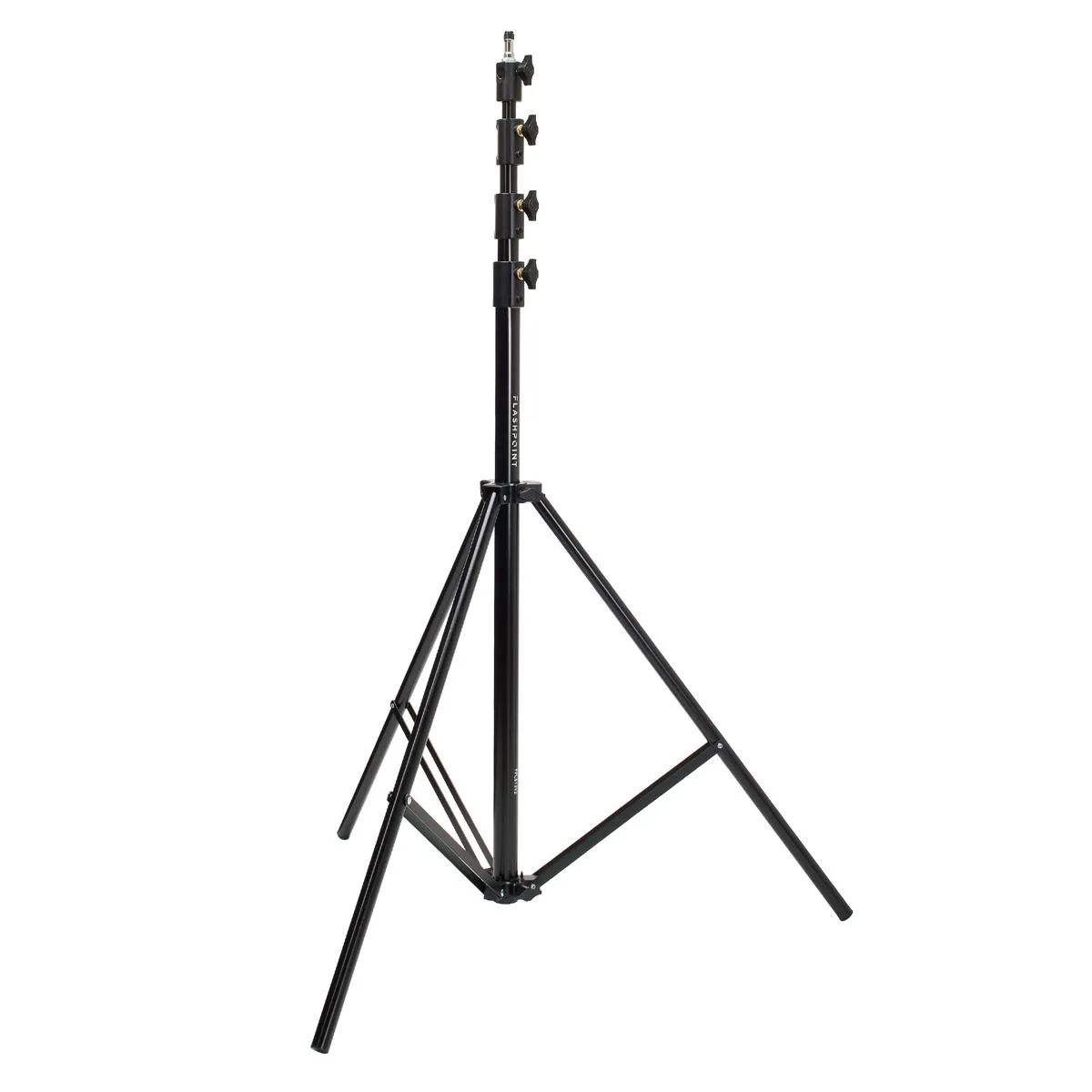 Flashpoint Brand Flashpoint Brand Compact Mirrorless Camera 13' Air-Cushioned Light Stand (Black) — product photo