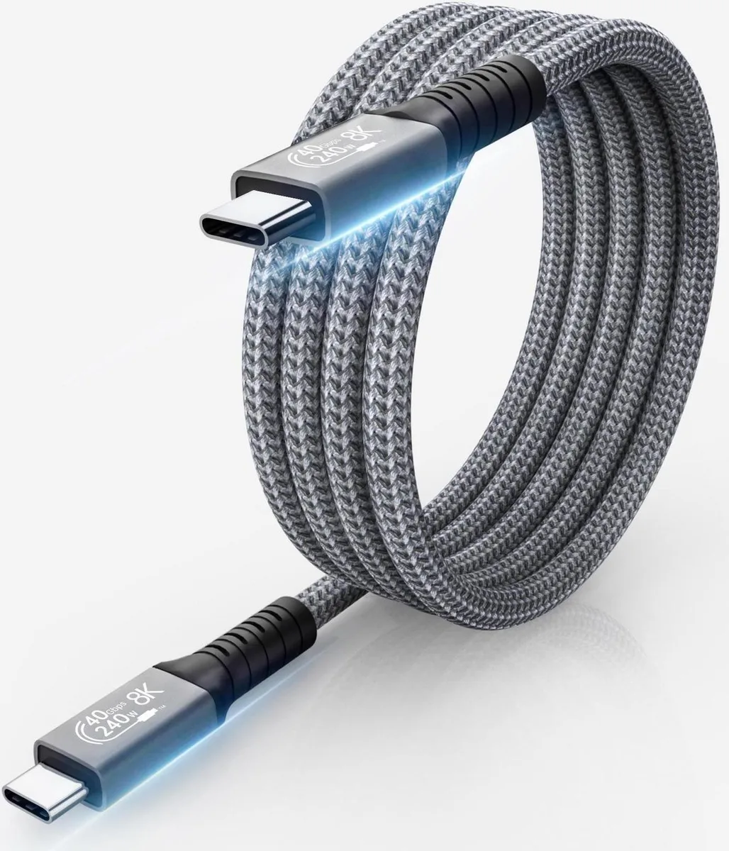 SMUGDESK SMUGDESK USB4 Cable 1.5 ft 40 Gbps 240 W Thunderbolt 4 — product photo