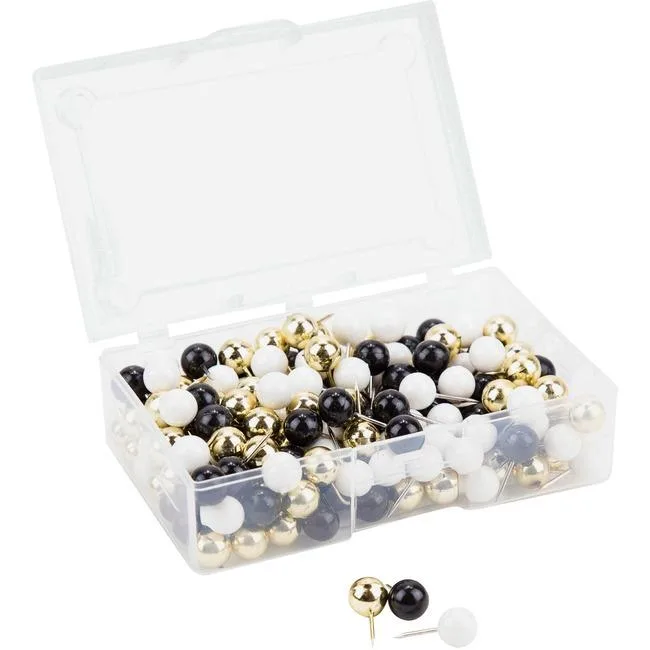 U Brands U Brands 3084U0624 Fashion Sphere Push Pins 200 Pack — product photo