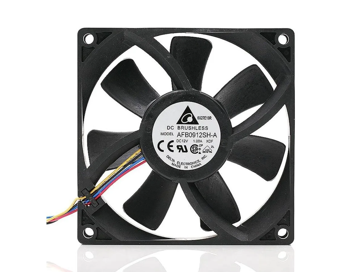Fans Fans AFB0912SH-A 9225 92x92x25mm 12V 1.00A dual ball bearing 4-wire PWM case fan — product photo
