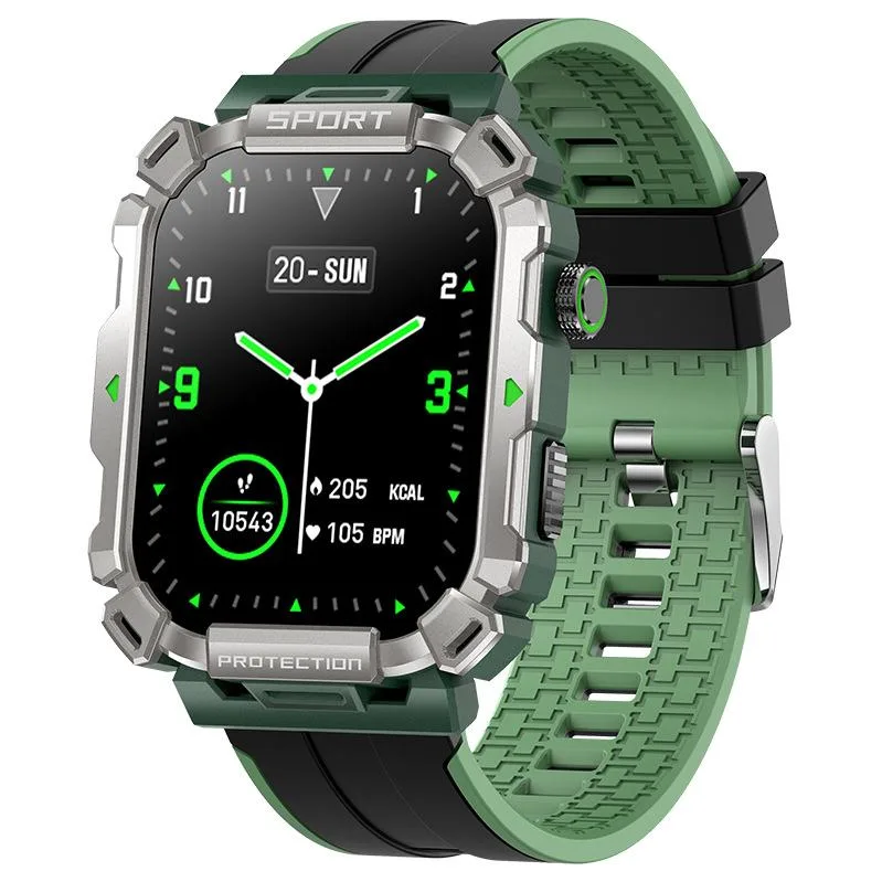 allentian allentian Jx624j Smart Watch Green 15-21 Day Battery — product photo