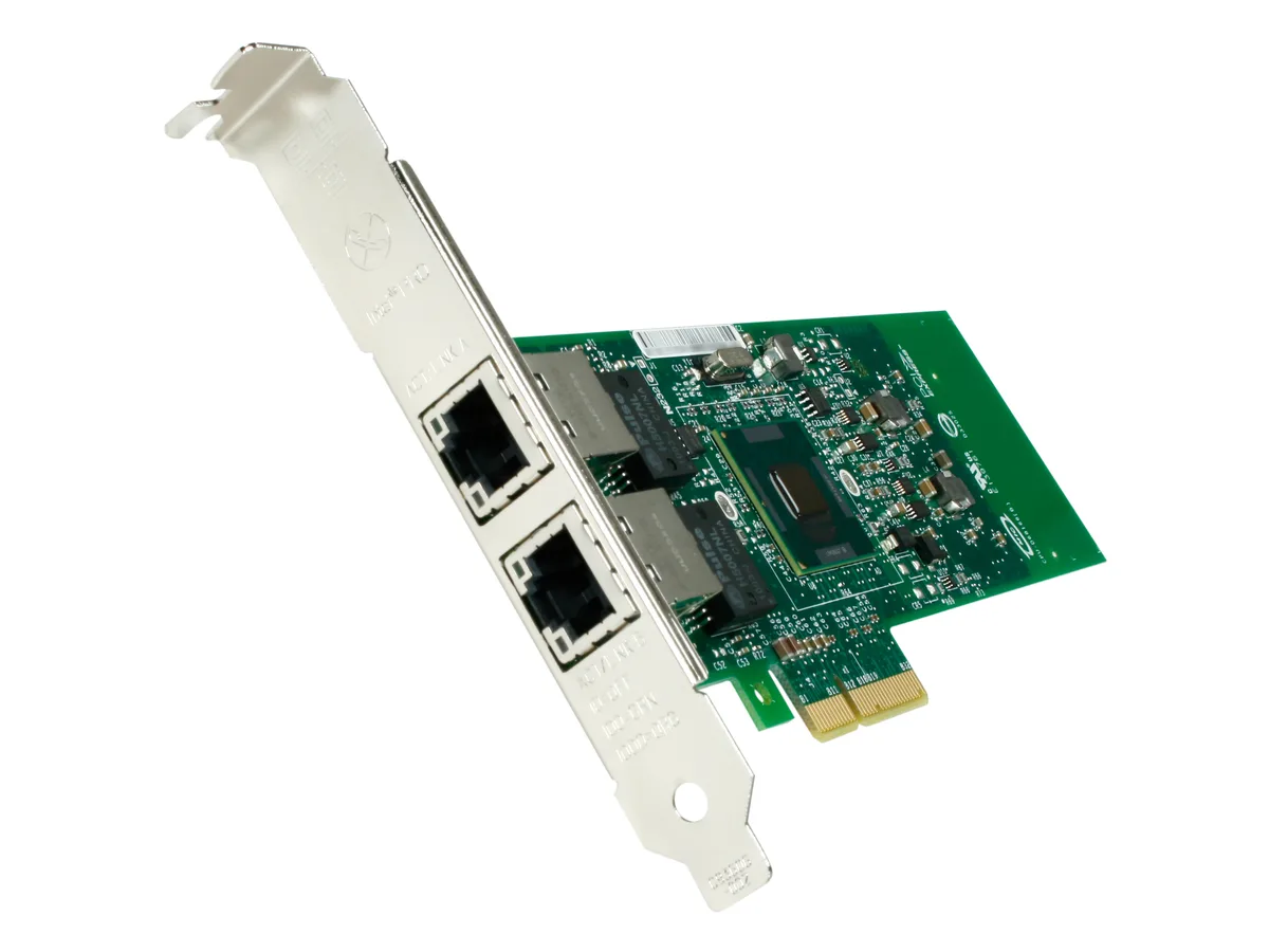 Intel Intel E1G42ET dual-port PCI-Express network card — product photo