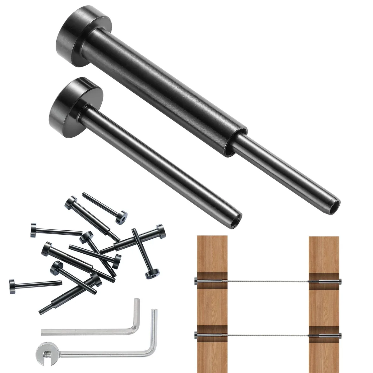 VEVOR VEVOR YXHF-2014 40-Pack 1/8" T316 Stainless Cable Railing Kit — product photo