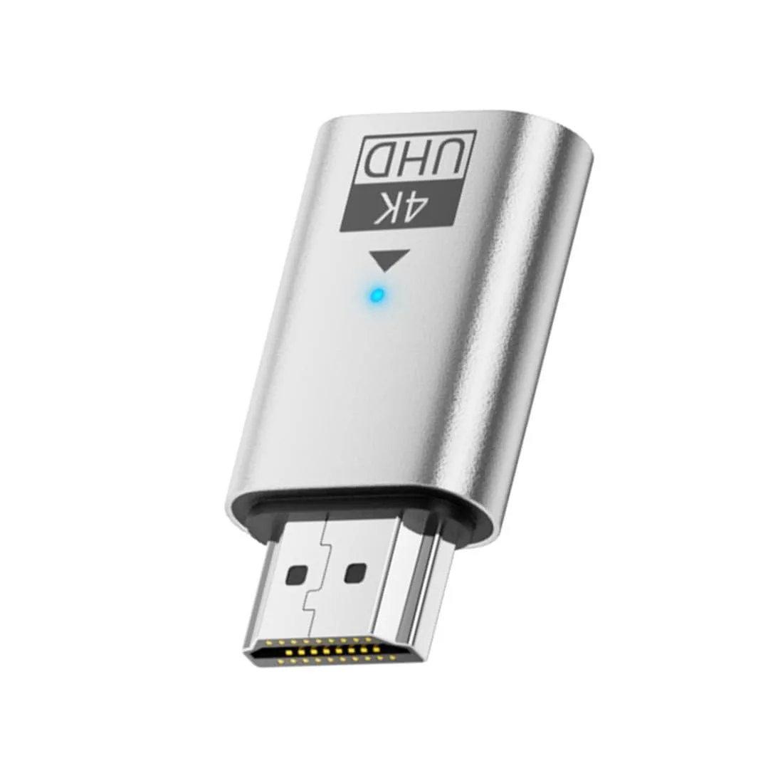 LORDWORLD LORDWORLD HDMI 1.4 Dummy Plug 3840x2160 60Hz Silver — product photo