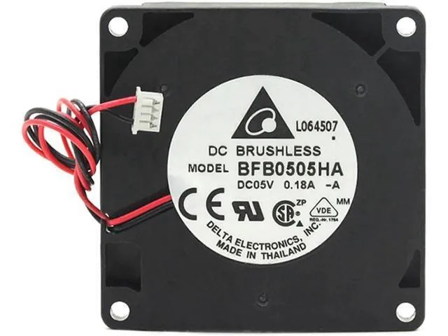 TSUJ TSUJ 2 in 1 accessory 50mm BFB0505HA-A fan 5V 0.18A 5010 side turbine blower — product photo
