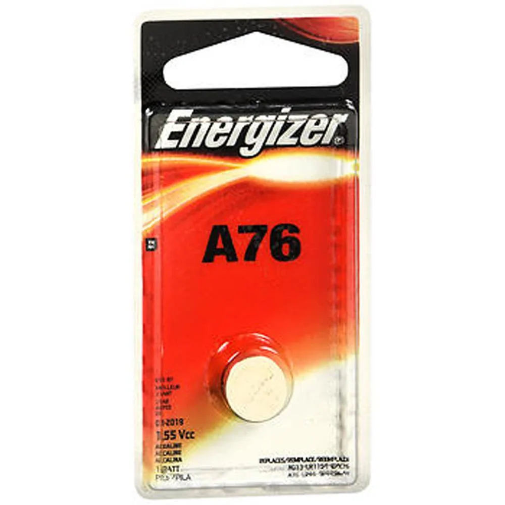 ENERGIZER ENERGIZER A76 LR44 1.5V alkaline dry cell battery — product photo