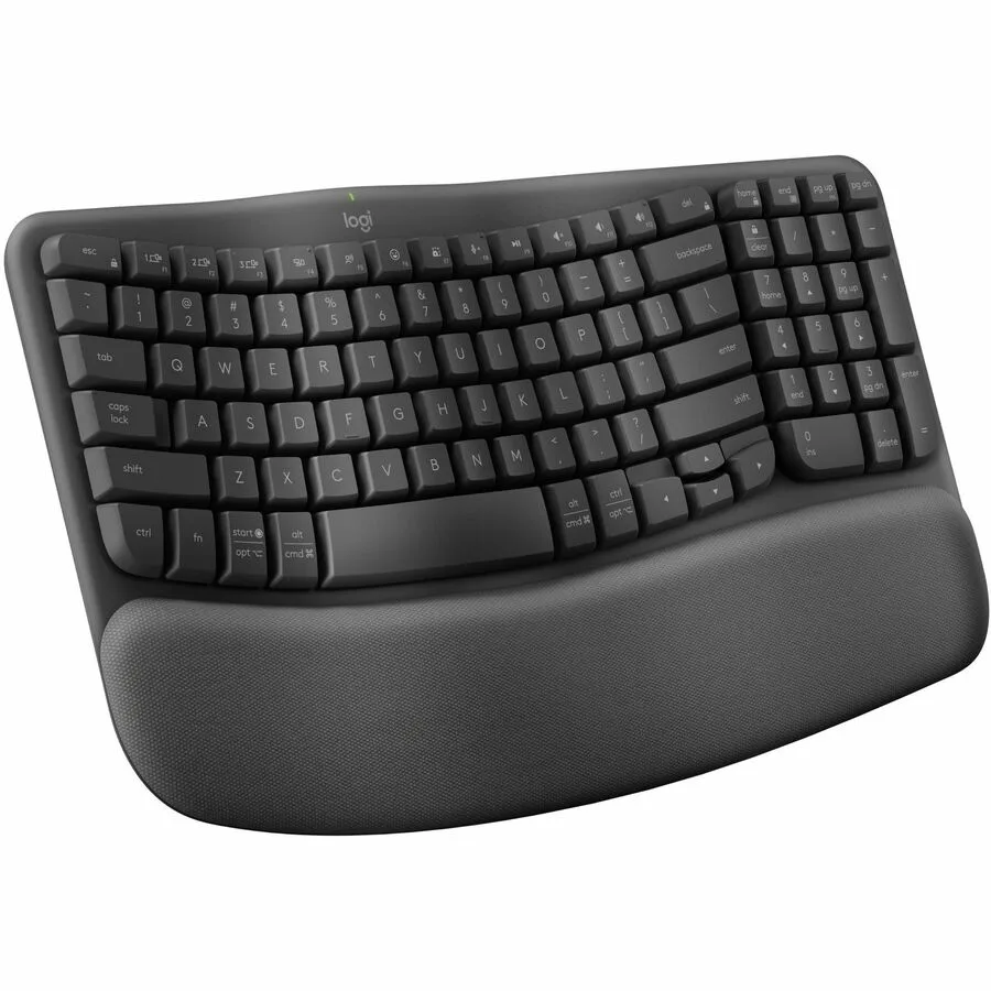 Logitech Logitech 920-011898 Wave Keys Graphite ergonomic keyboard — product photo