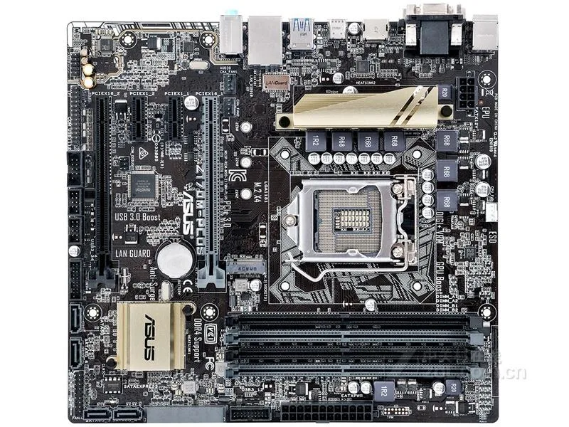 ASUS ASUS Z170M-PLUS Intel Z170 LGA 1151 DDR4 64GB Micro ATX Motherboard — product photo