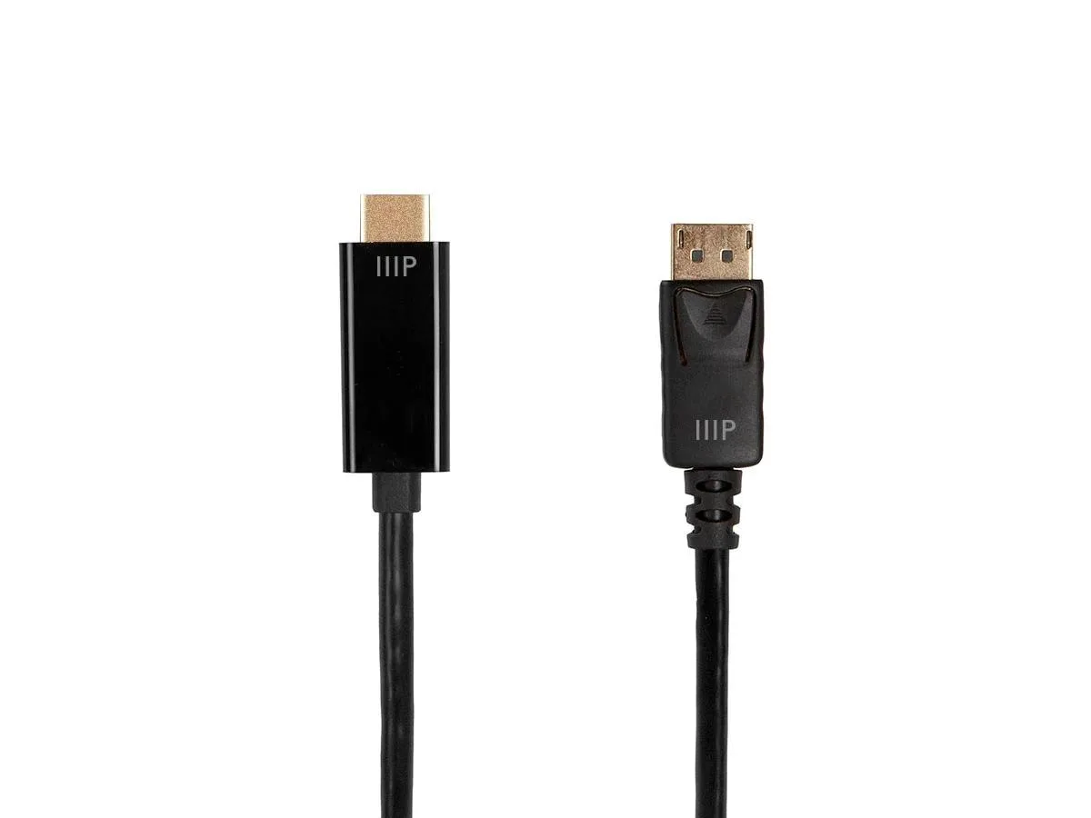 Monoprice Inc. Monoprice Inc. 139029 DisplayPort to HDMI cable 3 m 4K@60Hz Select Series — product photo