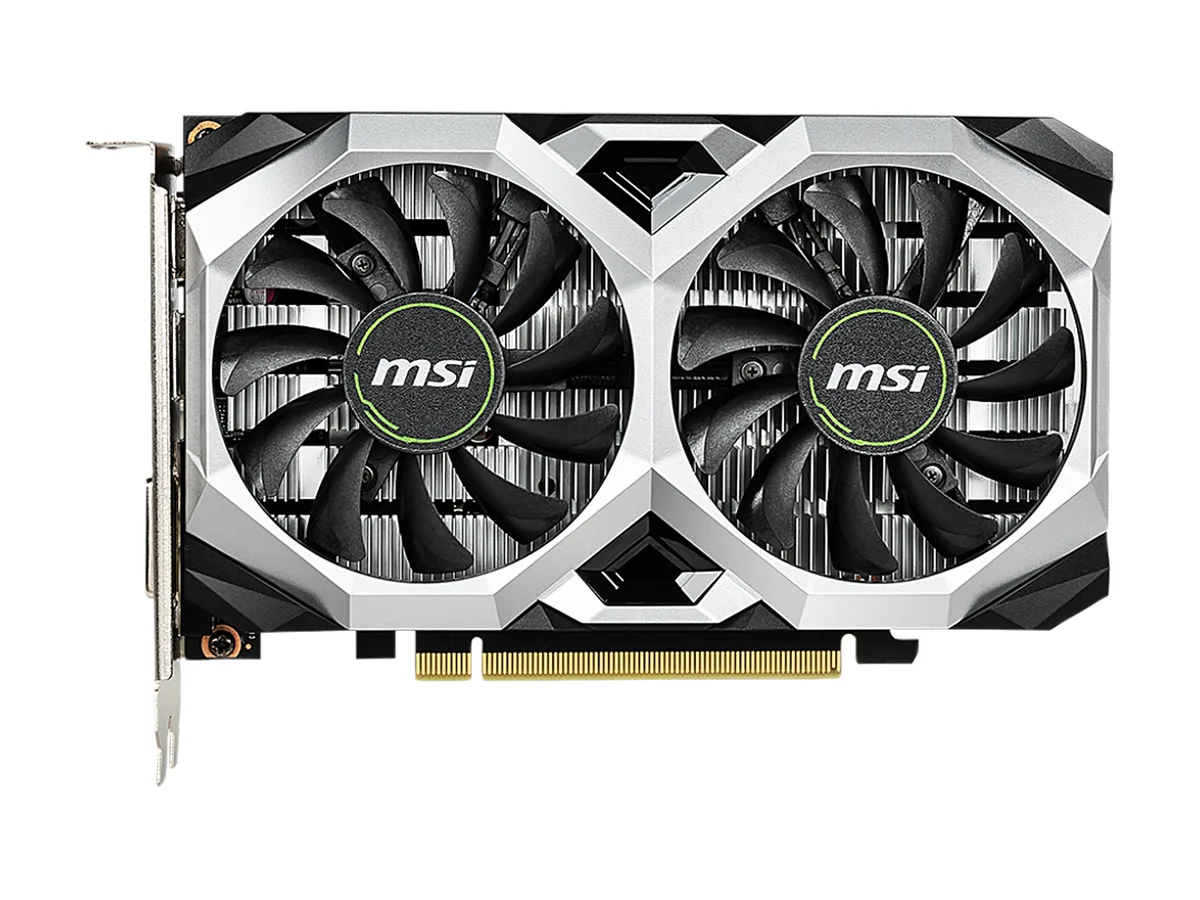 MSI MSI GTX 1650 D6 Ventus XS OC graphics card — product photo