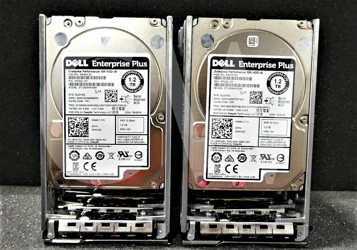 DELL DELL ST1200MM0088 1.2TB 10000RPM SAS 12Gbps 2.5" internal hard drive — product photo