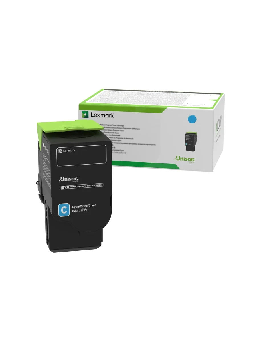Lexmark Lexmark 78C1XCE Cyan Extra High Yield Toner Cartridge 5000 Pages — product photo