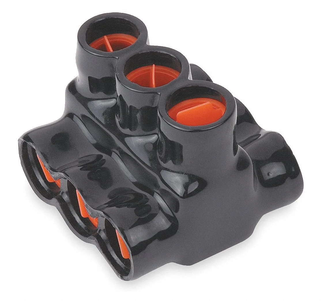 Blackburn Blackburn AMTD250103 3-hole insulated multitap connector 3.00 in — product photo