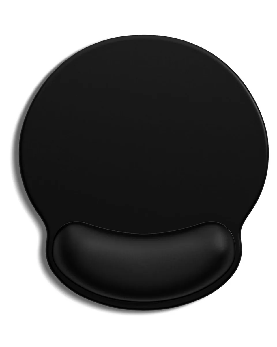  Auhoahsil GJHS-250G-Black Ergonomic Mouse Pad with Wrist Rest, Black — product photo