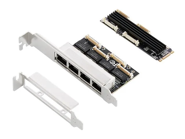 IOCrest IOCrest 4-Port Gigabit Ethernet Card Realtek RTL8111H — product photo