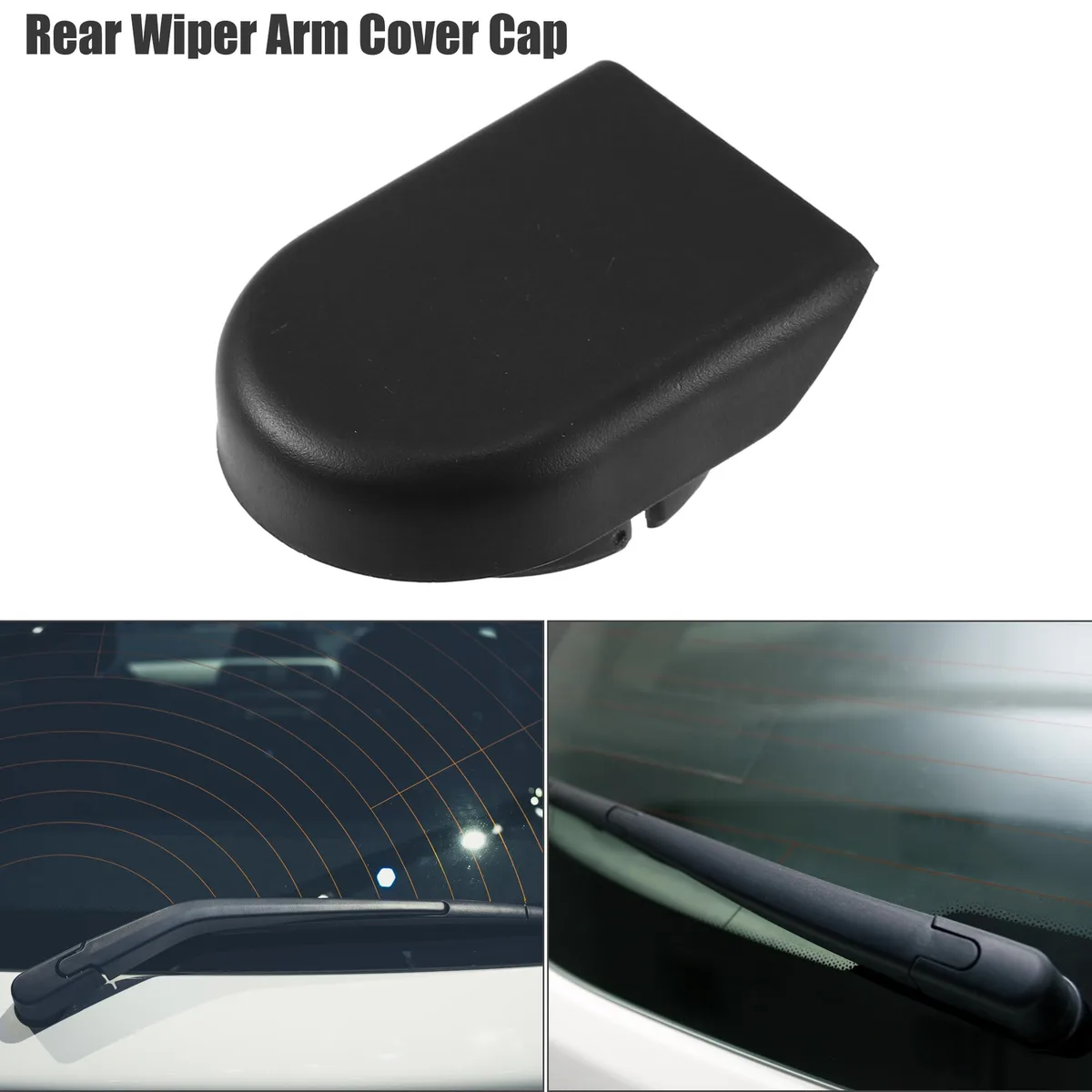 Unique-Bargains Unique-Bargains Rear Wiper Arm Nut Cover Cap Mazda CX-5 Black 1 Pcs — product photo
