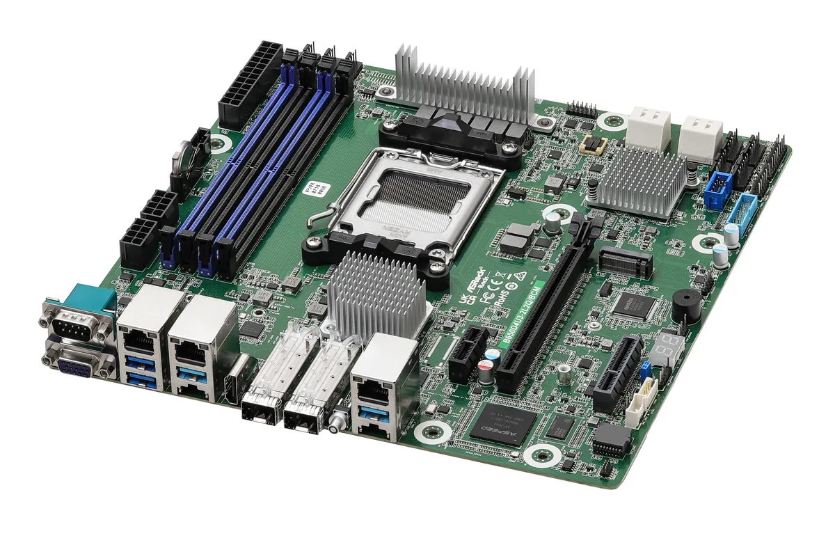 ASRock Rack ASRock Rack B650D4U3-2L2Q/BCM server motherboard — product photo