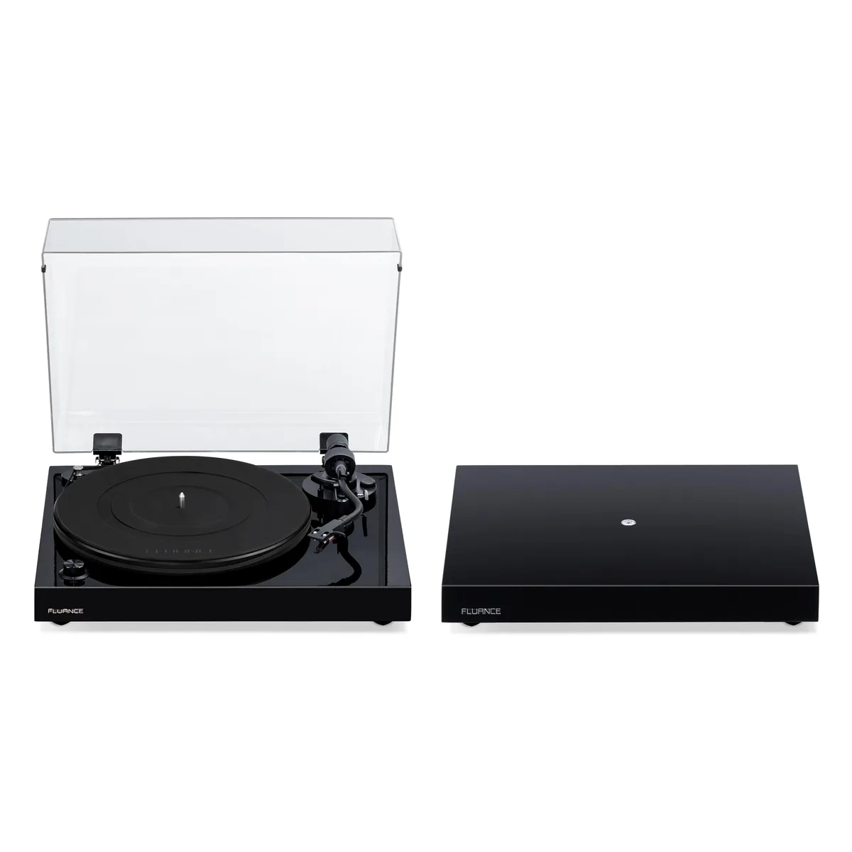 Fluance Fluance RT82TIB40T turntable Piano Black 27.25 lbs — product photo