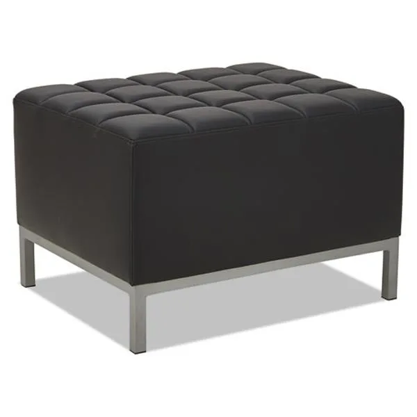 Alera Alera QUB Series Ottoman 26.38×21.5×17.5 Black ALEQB8216 — product photo