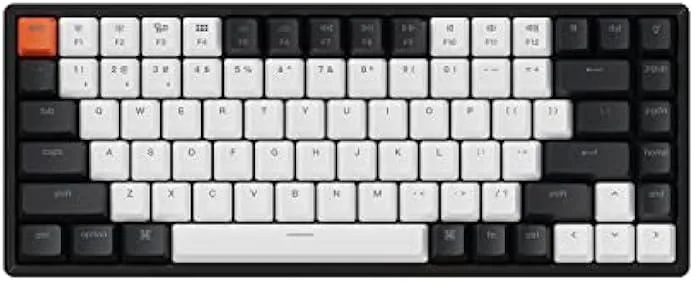 TAURKENAM TAURKENAM K2 75% 84-Key Hot-Swappable RGB Mechanical Gaming Keyboard Gateron G Pro Brown Switch Version 2 — product photo