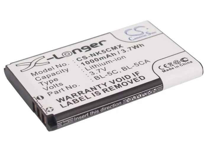 CameronSino CameronSino 1000mAh Li-Ion cell phone battery — product photo